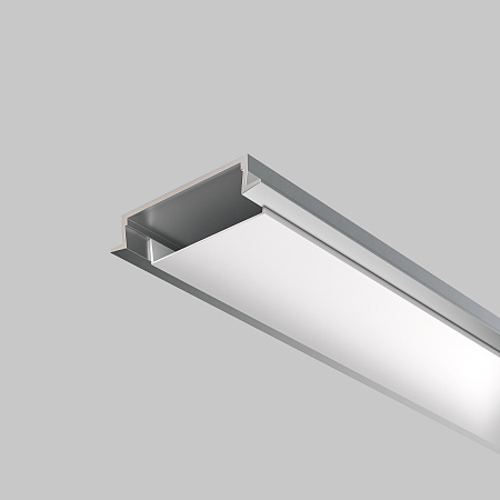 Алюминиевый профиль встраиваемый с накладным фланцем 30x6 (2м.) Maytoni ALM-3006-S-2M 632018