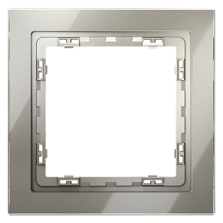 Рамка стеклянная VOLTUM S70 на 1 пост, (шелк, стекло) VLS110104 Рамка стеклянная VOLTUM S70 на 1 пост, (шелк, стекло) VLS110104