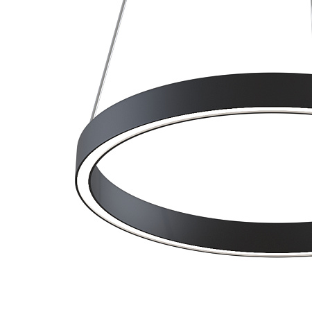 Люстра подвесная светодиодная Maytoni Rim MOD058PL-L22BK Люстра подвесная светодиодная Maytoni Rim MOD058PL-L22BK