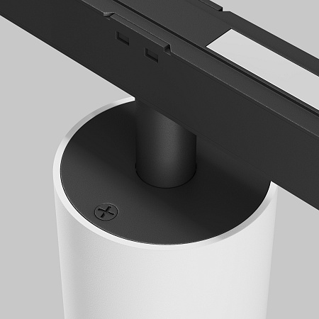 Трековый магнитный светодиодный светильник Maytoni Exility Alfa S TR132-2-7W3K-W