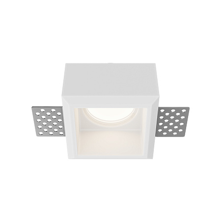 Светильник встраиваемый Maytoni Gyps Modern DL131-GU10-01-W Светильник встраиваемый Maytoni Gyps Modern DL131-GU10-01-W