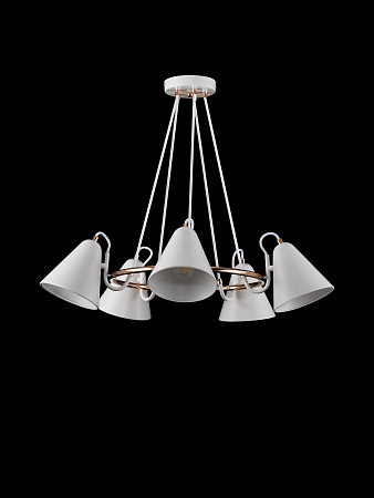 Люстра подвесная Freya Falke Market FR8001PL-05WG