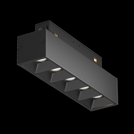 Трековый светильник для магнитного шинопровода Maytoni Gravity Points TR014-2-10W4K-B