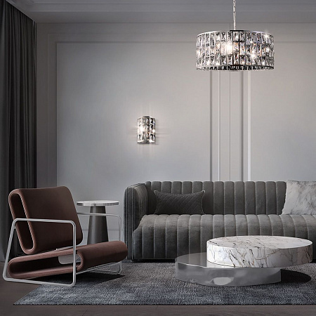 Хрустальная люстра Maytoni Gelid MOD184-PL-04-CH