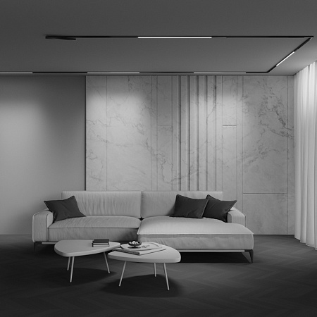 Трековый магнитный светодиодный светильник Maytoni Exility X Basis TR240-4-18WTW-DD2-B