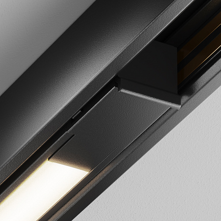 Трековый магнитный светодиодный светильник Maytoni Exility X Basis TR240-2-6W4K-B