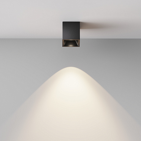 Светильник поолочный светодиодный Maytoni Alfa LED C064CL-5W4K-SQ-B