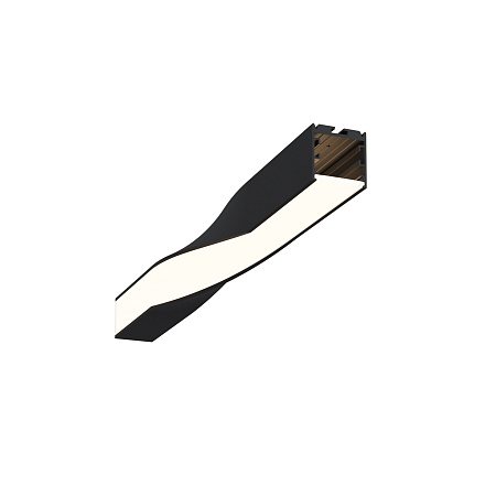 Радиусный профиль 35x35 Twist правый Maytoni ALM-3535R-B-TR-90°-0.4M