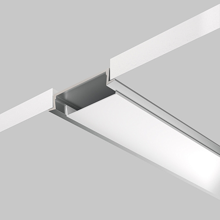 Алюминиевый профиль встраиваемый с накладным фланцем 30x6 (2м.) Maytoni ALM-3006-S-2M 632018