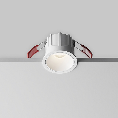 Светильник встраиваемый светодиодный Maytoni Alfa LED DL043-01-10W4K-RD-W-1 Светильник встраиваемый светодиодный Maytoni Alfa LED DL043-01-10W4K-RD-W-1