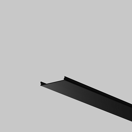 Рассеиватель для профиля 35×35 (Чёрный, 2 м), Maytoni ALM-35-B-DF-2M 642040