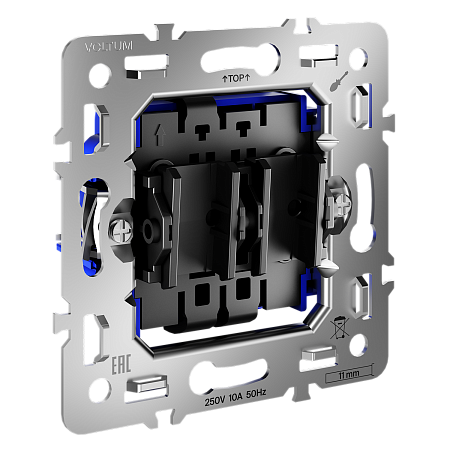 Механизм выключателя жалюзи Voltum S70 VLS0207M Механизм выключателя жалюзи Voltum S70 VLS0207M