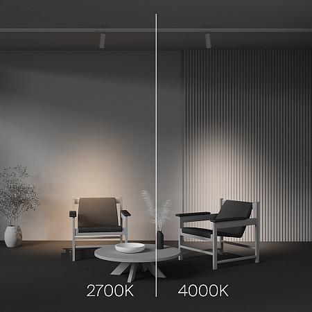 Трековый трехфазный светодиодный светильник Maytoni Trinity Focus Zoom TR198-3-20W2.7K-Z-W Трековый трехфазный светодиодный светильник Maytoni Trinity Focus Zoom TR198-3-20W2.7K-Z-W