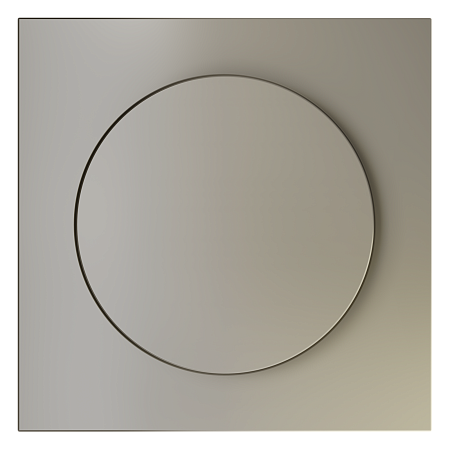 Накладка для светорегулятора поворотно-нажимного Voltum S70 (шелк) VLS002004