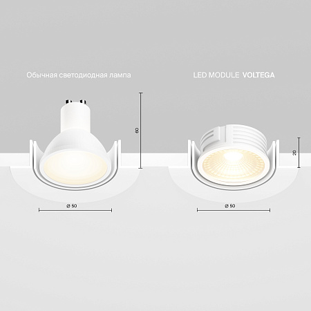 Светильник настенно-потолочный светодиодный Voltega Module LED 7203