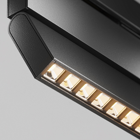 Трековый магнитный светодиодный светильник Maytoni Exility X Points Rot TR242-4-12WTW-DSZ-B