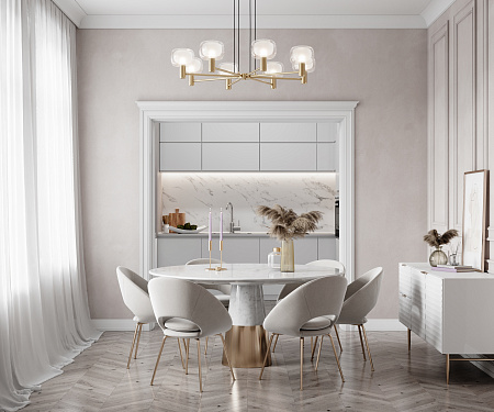 Подвесная люстра Maytoni Vision MOD411PL-08G