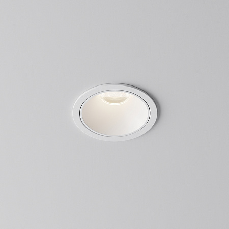Светильник встраиваемый светодиодный Maytoni Alfa LED DL043-01-10W4K-RD-W-1 Светильник встраиваемый светодиодный Maytoni Alfa LED DL043-01-10W4K-RD-W-1