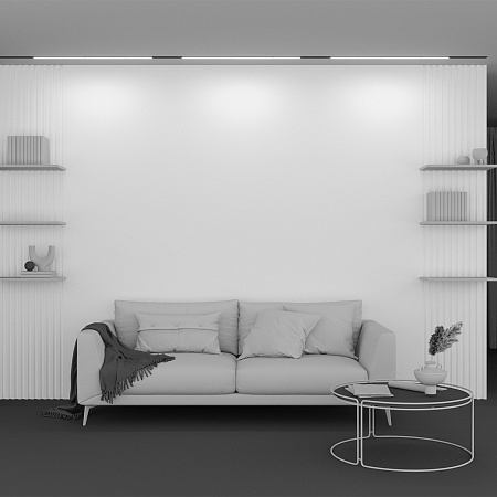 Трековый магнитный светодиодный светильник Maytoni EXILITY Basis TR030-2-30W2.7K-B