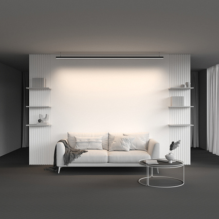 Радиусный профиль 35x35 линейный 2.5м Maytoni ALM-3535R-B-D-2.5M