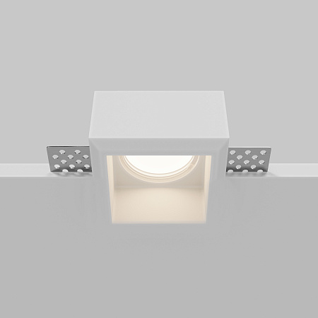 Светильник встраиваемый Maytoni Gyps Modern DL131-GU10-01-W Светильник встраиваемый Maytoni Gyps Modern DL131-GU10-01-W