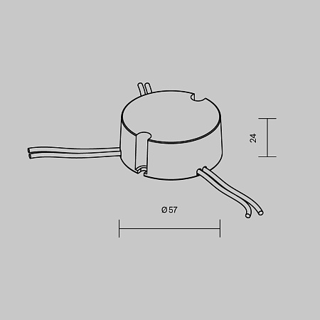 Источник тока (драйвер) 10Вт 10-42В Maytoni Dali Lighting control 721029
