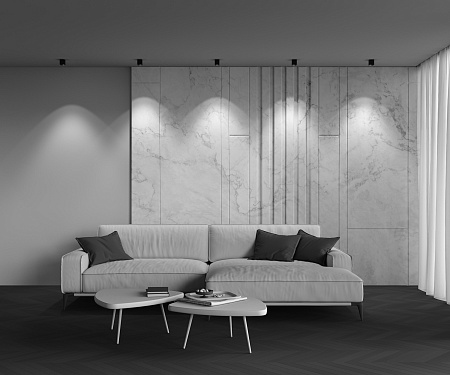 Светильник поолочный светодиодный Maytoni Alfa LED C064CL-5W4K-SQ-B