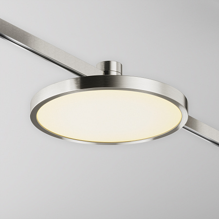 Трековый магнитный светодиодный светильник Maytoni Flarity Plato TR153-1-10W3K-PT