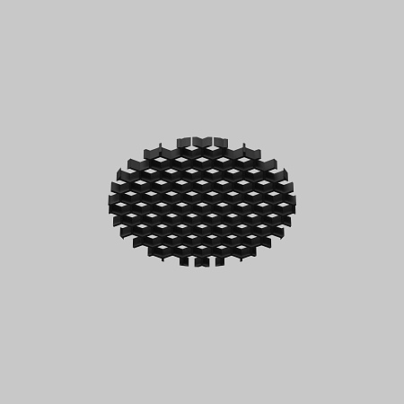 Антибликовая решетка для встраиваемого светильника Maytoni Dip HoneyComb001-D32