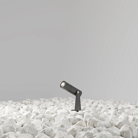 Уличный грунтовый светодиодный светильник Maytoni Bern O050FL-L2GF3K