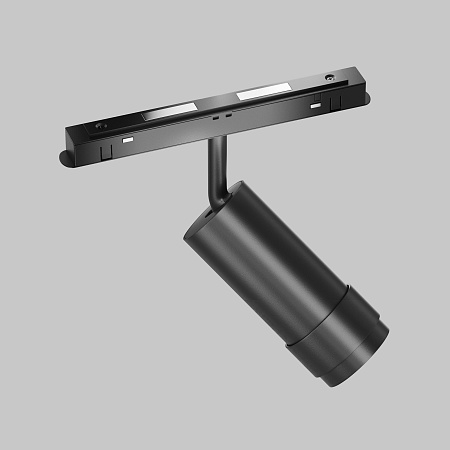 Трековый магнитный светодиодный светильник Maytoni Exility Focus Zoom TR212-1-12WTW-DS-Z-B