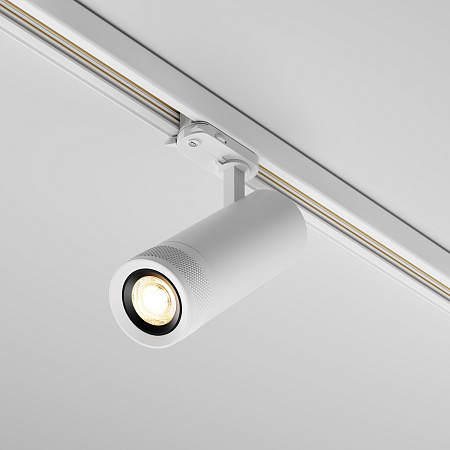 Трековый трехфазный светодиодный светильник Maytoni Trinity Focus Zoom TR198-3-20W2.7K-Z-W Трековый трехфазный светодиодный светильник Maytoni Trinity Focus Zoom TR198-3-20W2.7K-Z-W