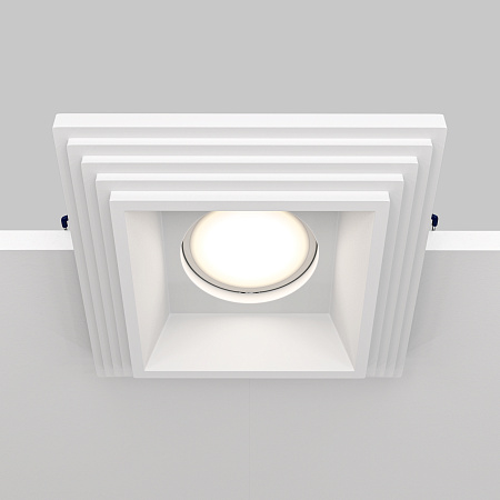 Светильник встраиваемый Maytoni Gyps Modern DL005-1-01-W-1