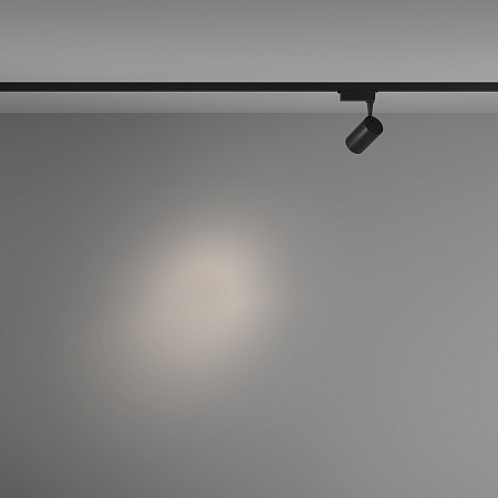 Трековый однофазный светодиодный светильник Maytoni Unity Vuoro TR003-1-6W4K-S-B