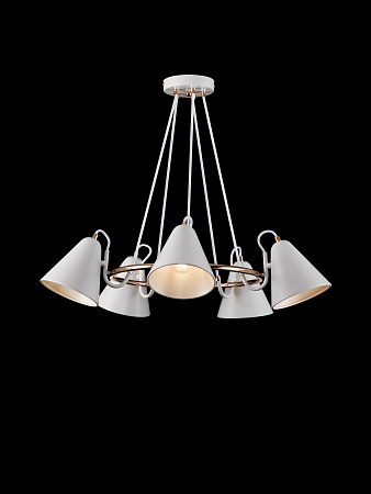 Люстра подвесная Freya Falke Market FR8001PL-05WG