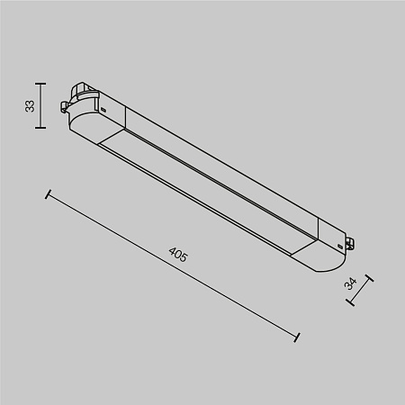 Трековый магнитный светильник Maytoni Unity Basis TR000-1-12W3K-W_1