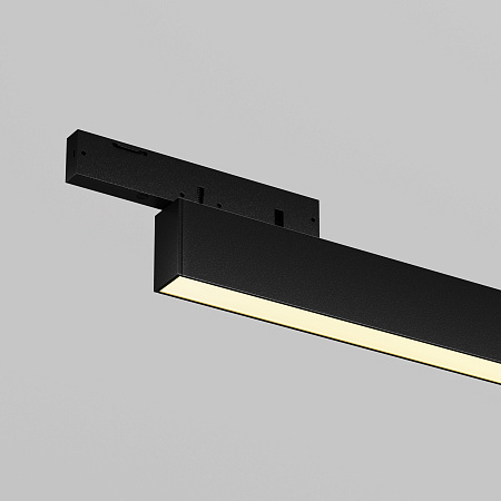 Трековый магнитный светодиодный светильник Maytoni Levity Basis TR192-1-12W2.7K-B