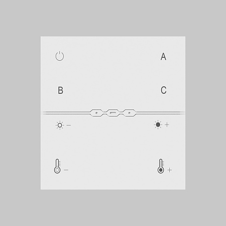 Беспроводная панель управления Maytoni Zigbee DRC035-Z-8-W