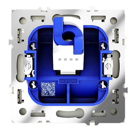 Розетка компьютерная встраиваемая VOLTUM S70 RJ45 кат.6, (шелк) VLS060104 Розетка компьютерная встраиваемая VOLTUM S70 RJ45 кат.6, (шелк) VLS060104