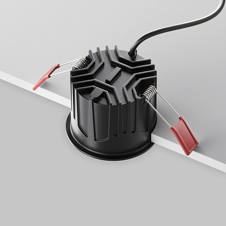 Светильник встраиваемый светодиодный Maytoni Alfa LED DL043-01-15W4K-RD-B-1 Светильник встраиваемый светодиодный Maytoni Alfa LED DL043-01-15W4K-RD-B-1