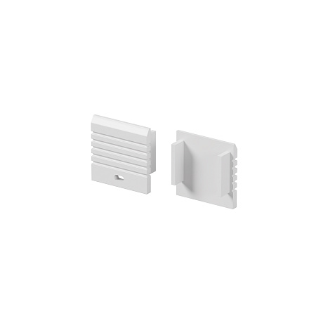 Комплект заглушек (для профиля 35×35) 2 шт., Maytoni ALM-3535A-S-EC 642033