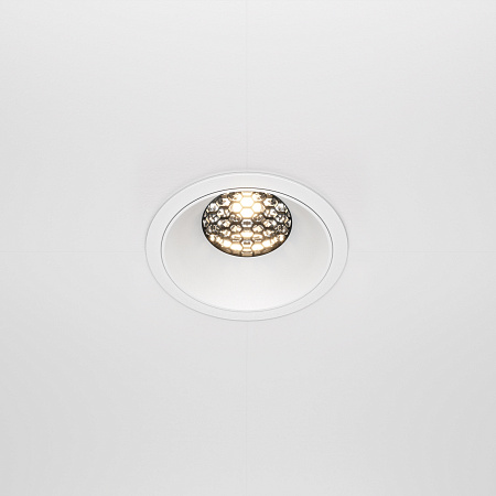 Светильник встраиваемый светодиодный Maytoni Alfa LED DL043-01-15W3K-RD-W