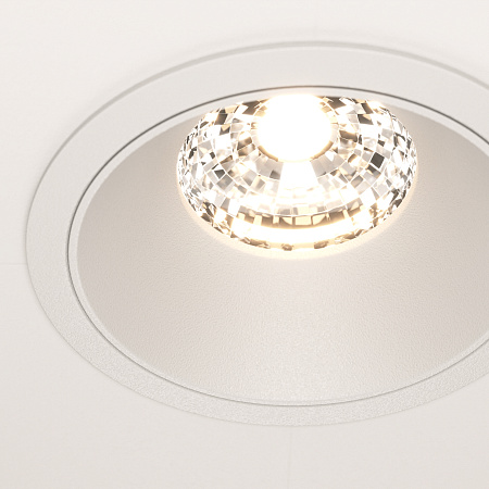 Светильник встраиваемый светодиодный Maytoni Alfa LED DL043-01-15W3K-RD-W