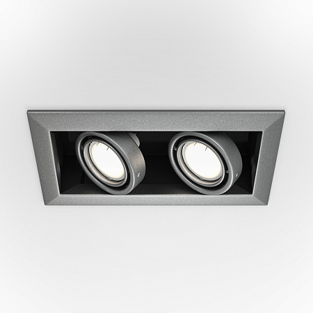 Встраиваемый светильник Maytoni Metal Modern DL008-2-02-S Встраиваемый светильник Maytoni Metal Modern DL008-2-02-S