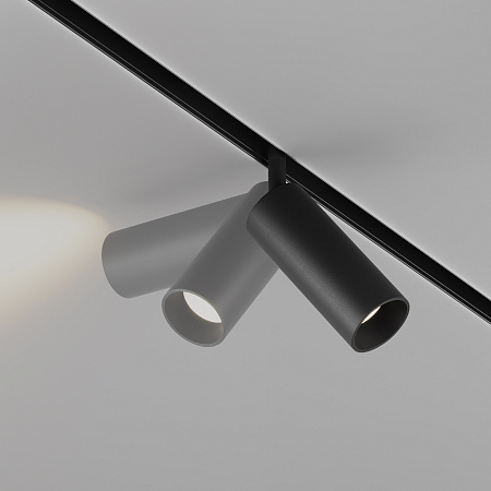 Трековый однофазный светодиодный светильник Maytoni Exility Focus LED TR032-2-12W3K-M-B