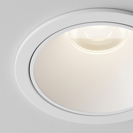 Светильник встраиваемый светодиодный Maytoni Alfa LED DL043-01-10W4K-RD-W-1 Светильник встраиваемый светодиодный Maytoni Alfa LED DL043-01-10W4K-RD-W-1