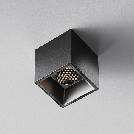 Светильник поолочный светодиодный Maytoni Alfa LED C064CL-5W4K-SQ-B