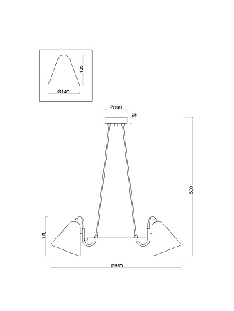Люстра подвесная Freya Falke Market FR8001PL-03WG
