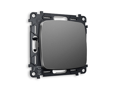 Комплект механизма 1-клавишного выключателя Ambrella Volt OMEGA MO651010 Комплект механизма 1-клавишного выключателя Ambrella Volt OMEGA MO651010