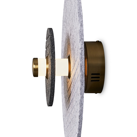 Светильник настенно-потолочный светодиодный Freya Acoustic FR5494WL-L4GR Светильник настенно-потолочный светодиодный Freya Acoustic FR5494WL-L4GR